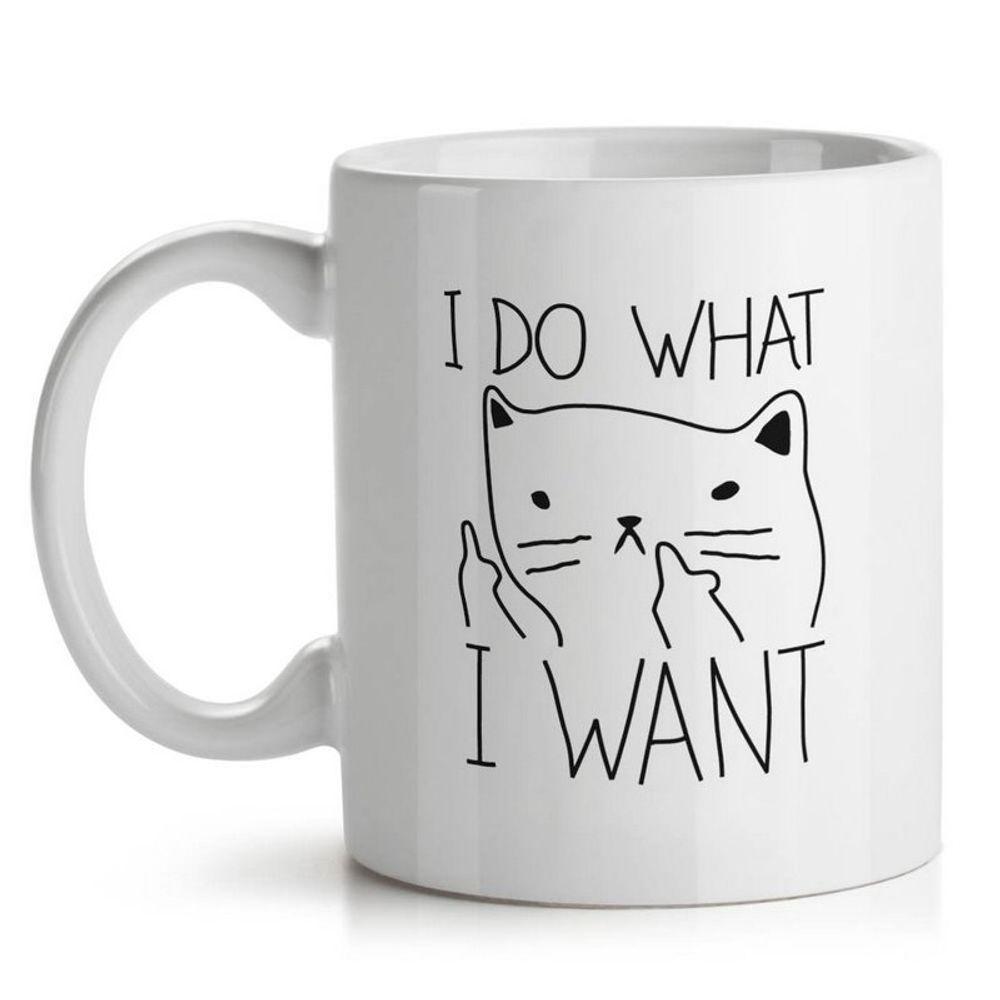 Caneca Gatinho Ranzinza I Do What I Want - 1