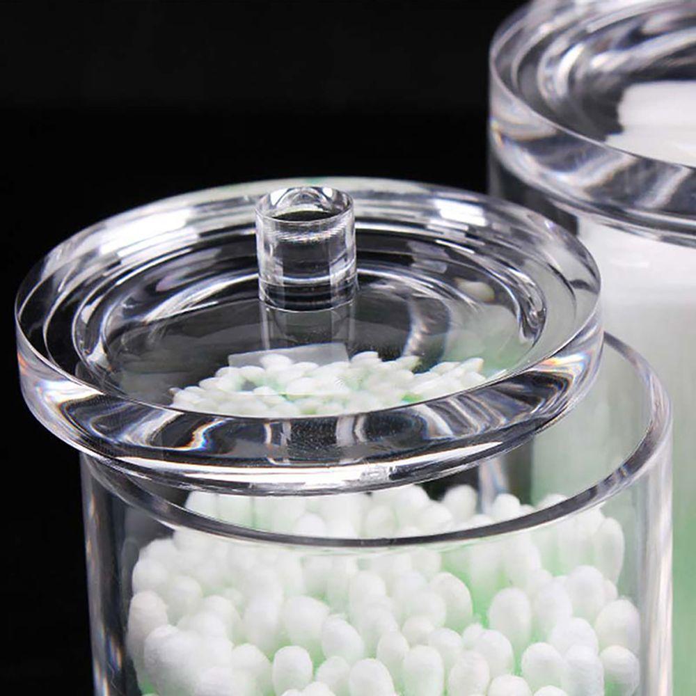 Porta Algodão E Cotonetes Organizador De Cosméticos 2 Em 1 - 6