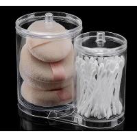 Porta Algodão E Cotonetes Organizador De Cosméticos 2 Em 1 - 2