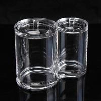 Porta Algodão E Cotonetes Organizador De Cosméticos 2 Em 1 - 5