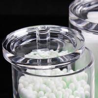 Porta Algodão E Cotonetes Organizador De Cosméticos 2 Em 1 - 6