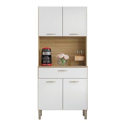 Armário de Cozinha Cris 4 Portas 1 Gaveta MDF 74.5 cm Branco