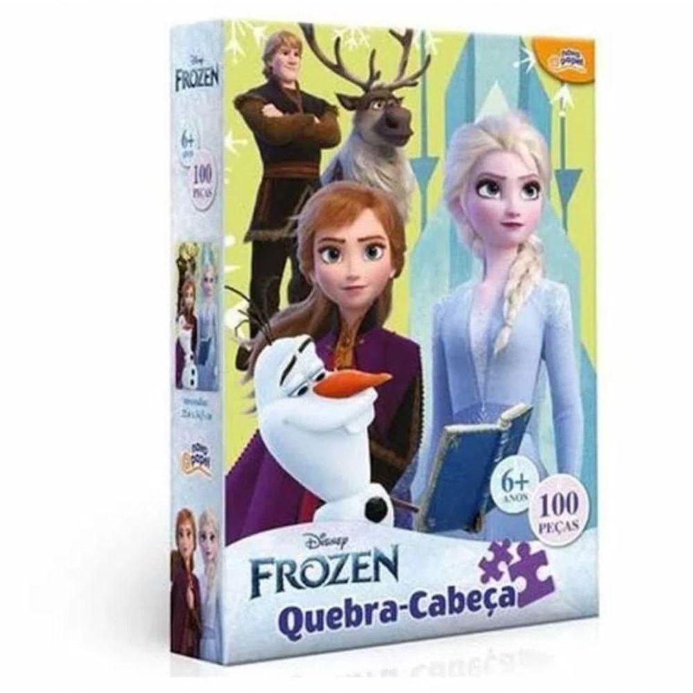 Puzzle 100 Peças Frozen - Toyster - 1