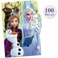 Puzzle 100 Peças Frozen - Toyster - 2