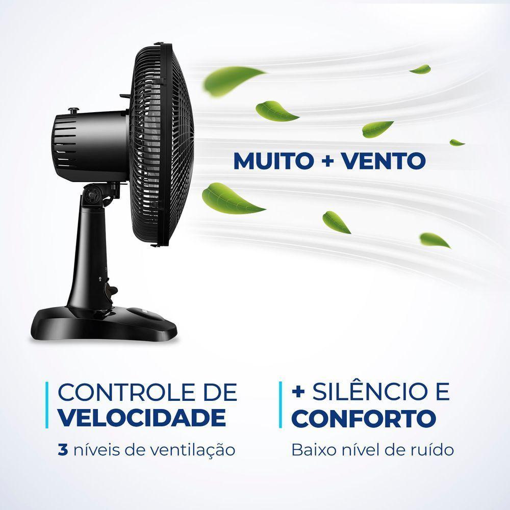Ventilador De Mesa Mondial 6Pás Vent 30Cm 220V/60Hz Super - 5