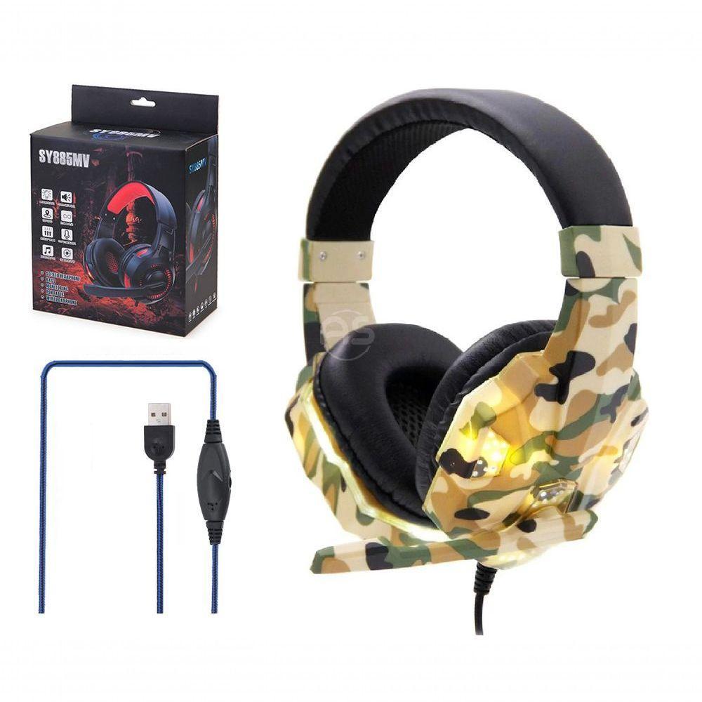 Headset Gamer Usb Som 7.1 Sy830-u - 1