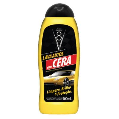 Lava Auto Com Cera 500ml V8