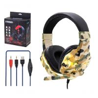 Headset Gamer Para Pc 2 Plug + Usb Sy830-2p - 1