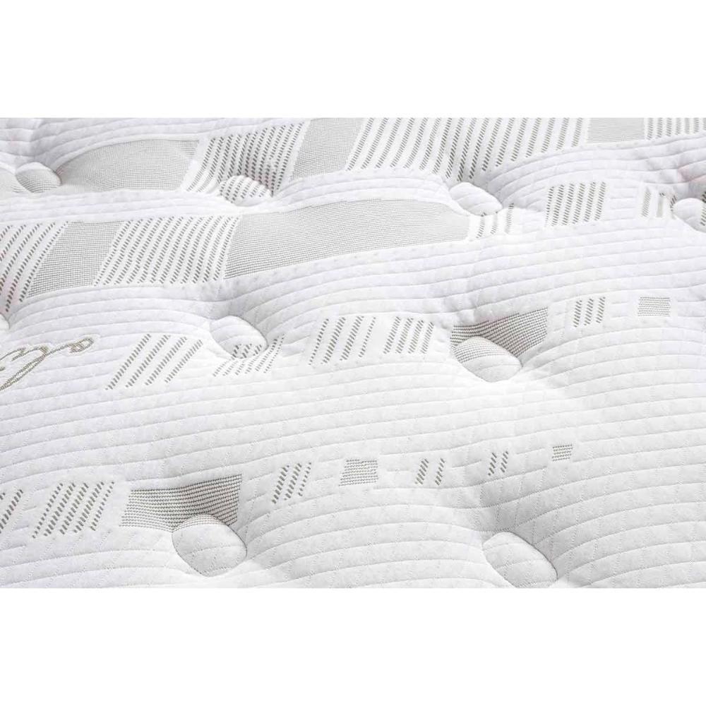 Conjunto Box King: Colchão Molas Ensacadas Imperatore Gold C1655 Pillow Top + Base Crc Suede Gray - 5