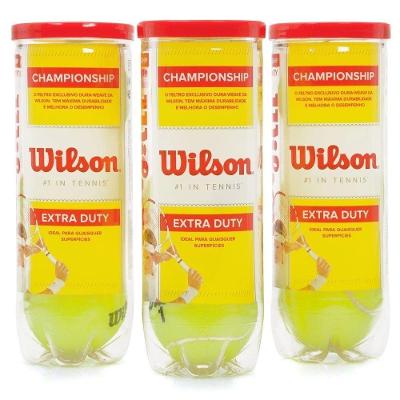 Bola De Tênis Wilson Championship Pack Com 03 Tubos
