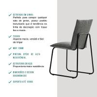 Conjunto Sala De Jantar 6 Cadeiras Di Nettuno Carraro Nog Pre - 7