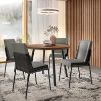 Conjunto Sala De Jantar 4 Cadeiras Roman Carraro Nog Pre - 9
