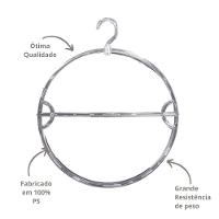 Kit Com 50un. Cabide Biquini Giratório Ps Cristal - 2