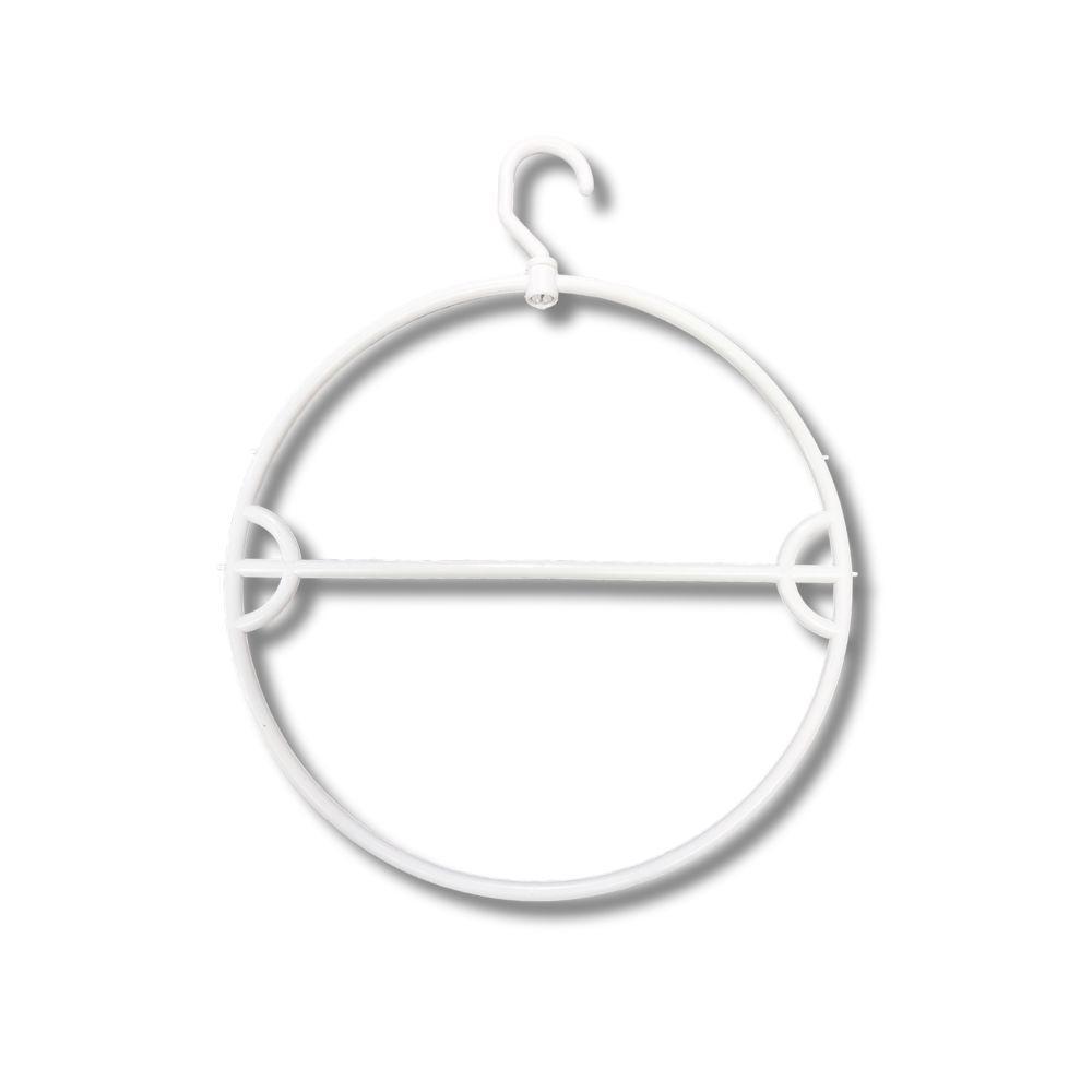 Kit Com 25un. Cabide Biquini Giratório Pp Branco - 1