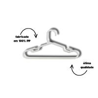 Kit Com 25un. Cabide Infantil Pp Branco - 2