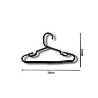 Kit Com 25un. Cabide Infantil Pp Preto - 2