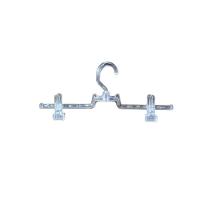 Kit 25un. Cabide Saia Giratório C/ Presilha Cristal - 1