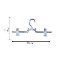 Kit 25un. Cabide Saia Giratório C/ Presilha Cristal - 2