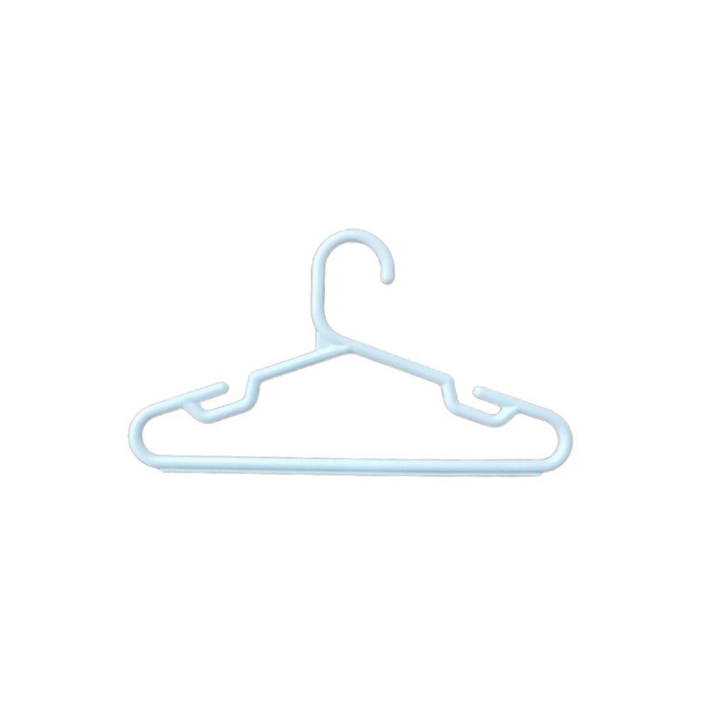 Kit 25un. Cabide Juvenil Cavado Tradicional Pp Branco - 1