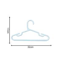 Kit 25un. Cabide Juvenil Cavado Tradicional Pp Branco - 2