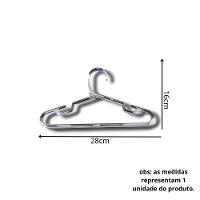 Kit Com 25un. Cabide Infantil Pp Cristal - 2