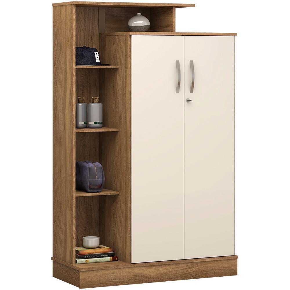 Armario Multi 2 Portas Com Chave 20220 Amendola Off White Demobile Amendola Off White - 1