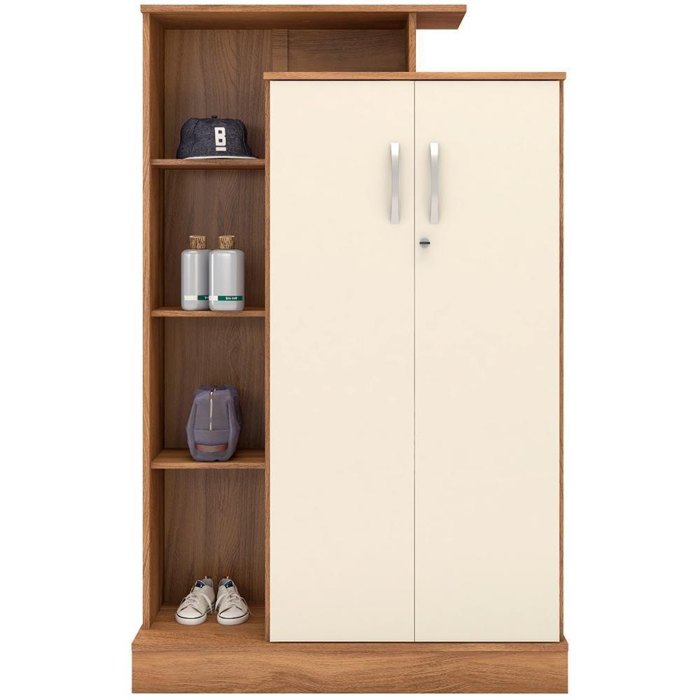 Armario Multi 2 Portas Com Chave 20220 Amendola Off White Demobile Amendola Off White - 10