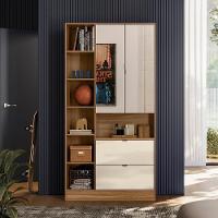 Armario Multi 2 Pt 2 Gv Com Espelho 21240 Amendola Off White Demobile Amendola Off White - 3