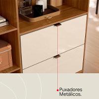 Armario Multi 2 Pt 2 Gv Com Espelho 21240 Amendola Off White Demobile Amendola Off White - 8