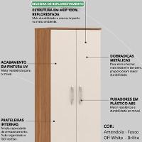 Armario Multi 2 Portas 20860 Amendola Off White Demobile Amendola Off White - 3