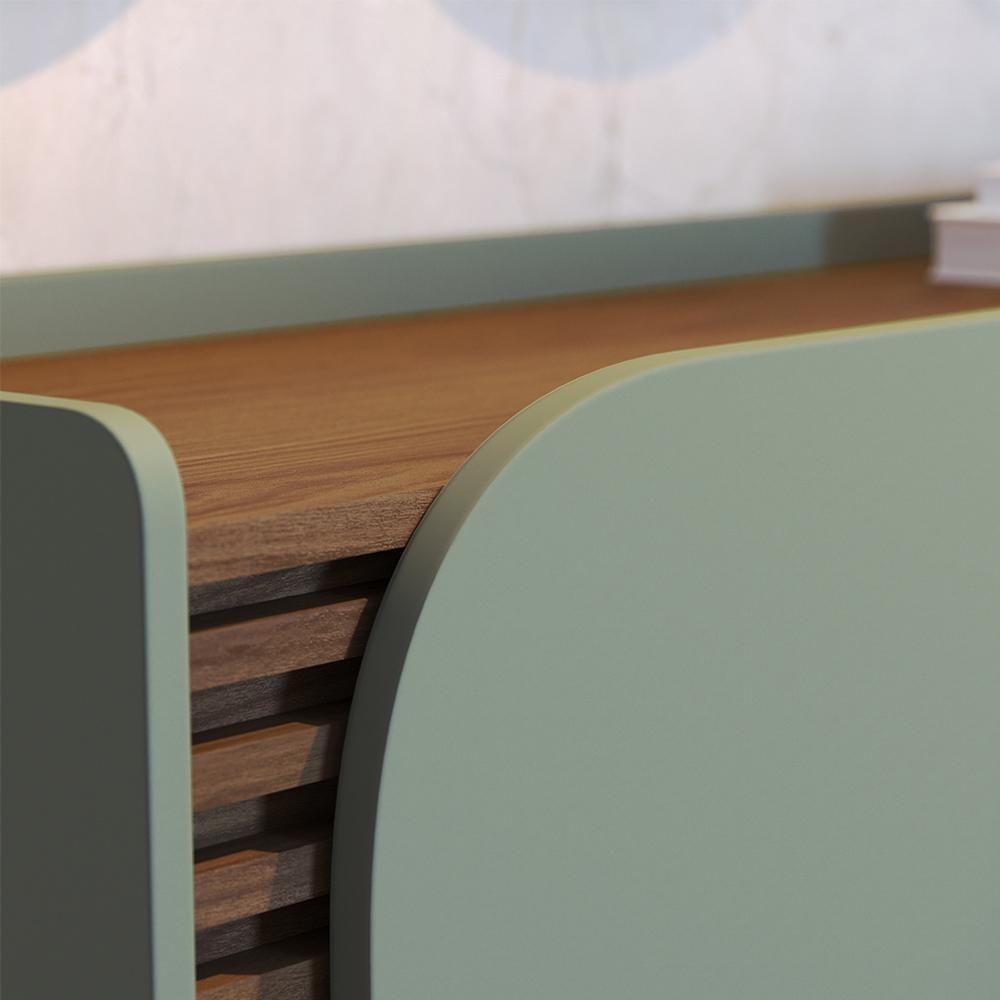 Buffet Para Sala De Jantar Jurere Amendoa Hortela Clb Amendoa Hortela - 9