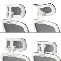 Cadeira De Escritório Giratória Executiva Viena Com Regulagem De Altura - Cinza - 3