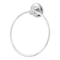 Porta Toalha De Rosto E Mãos Oliveira Em Argola E Aço Inox - 1