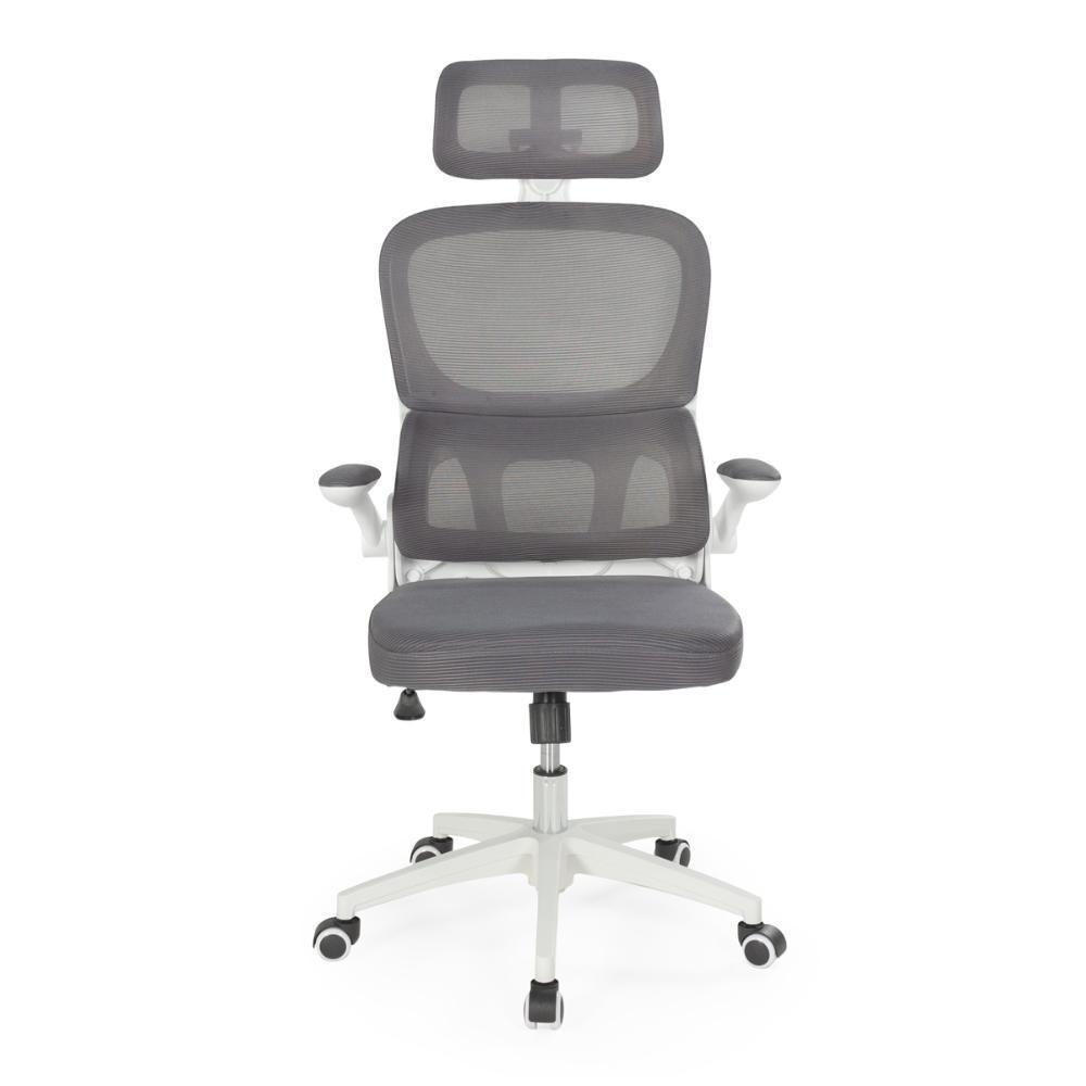 Kit 4 Cadeiras De Escritório Executiva Viena Com Regulagem De Altura - Cinza - 9