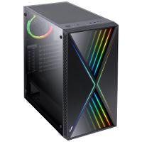 Gabinete Mid-tower Future Preto 1 Fan Rgb Lateral Em Vidro Temperado - Fuptrgb1fv - 3