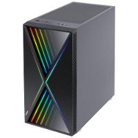 Gabinete Mid-tower Future Preto 1 Fan Rgb Lateral Em Vidro Temperado - Fuptrgb1fv - 4