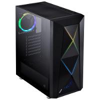 Gabinete Mid-tower Dimension Preto Com Led E Fan Traseiro Rgb - Lateral Em Vidro Temperado - Diptrgb1fcv - 3