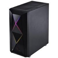 Gabinete Mid-tower Dimension Preto Com Led E Fan Traseiro Rgb - Lateral Em Vidro Temperado - Diptrgb1fcv - 4