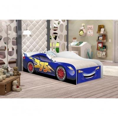 Cama Carro Infantil 08 Azul - Cambel