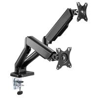Suporte Articulado Para Dois Monitores Com Pistão A Gás Fortrek Fk441s 17"-32" - 3