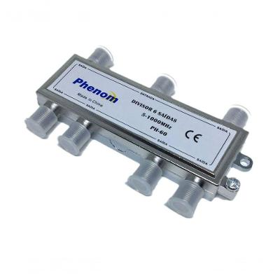 Divisor Antena Blindado 1x6 5-1000 Mhz (baixa)
