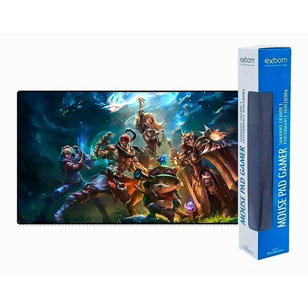 Mouse Pad Personalizado Extra Grande Exbom Mp-7035c10 - 1