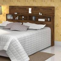 Cabeceira Box Solteiro Florença Malbec - Vitamov - 1