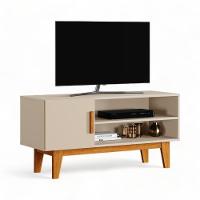 Rack Com Prateleiras Denver Off White E Naturalle Carmolar - 2