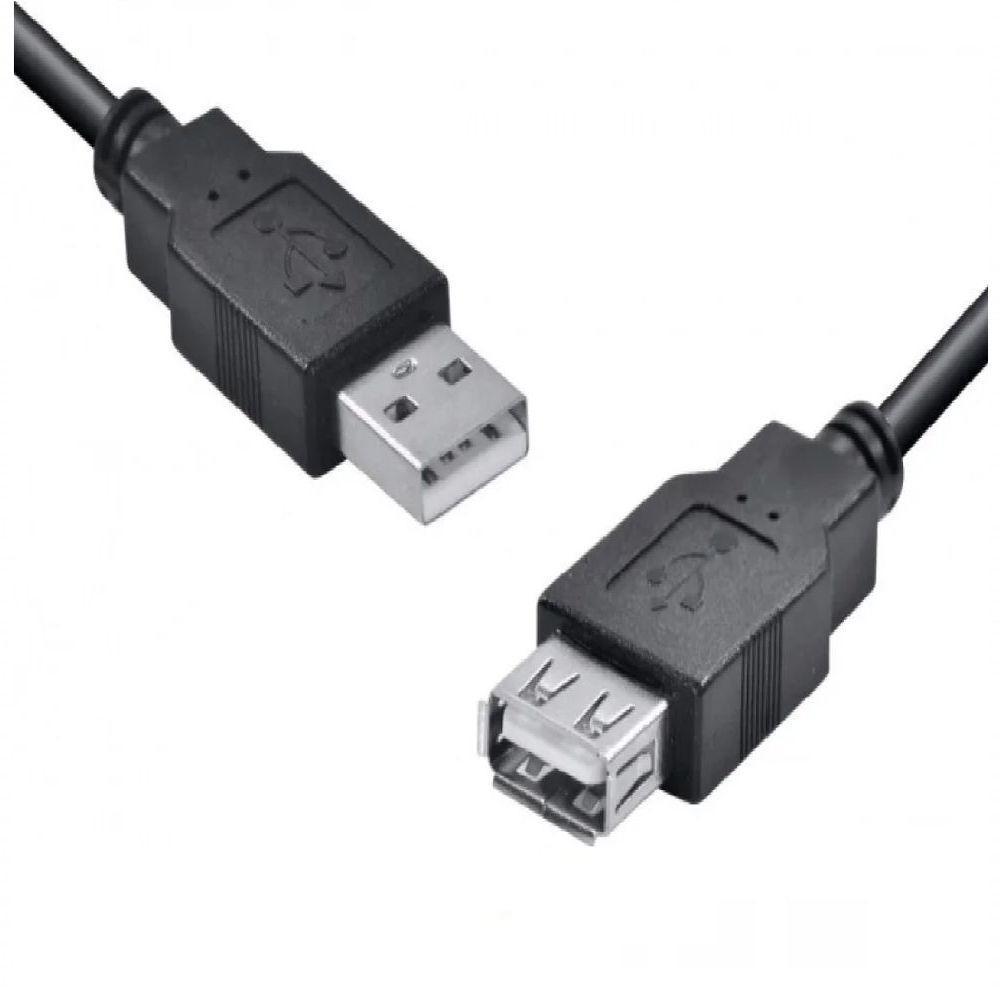 Cabo Extensor Usb-a Macho X Usb-a Fêmea 3mt 2.0 - 1