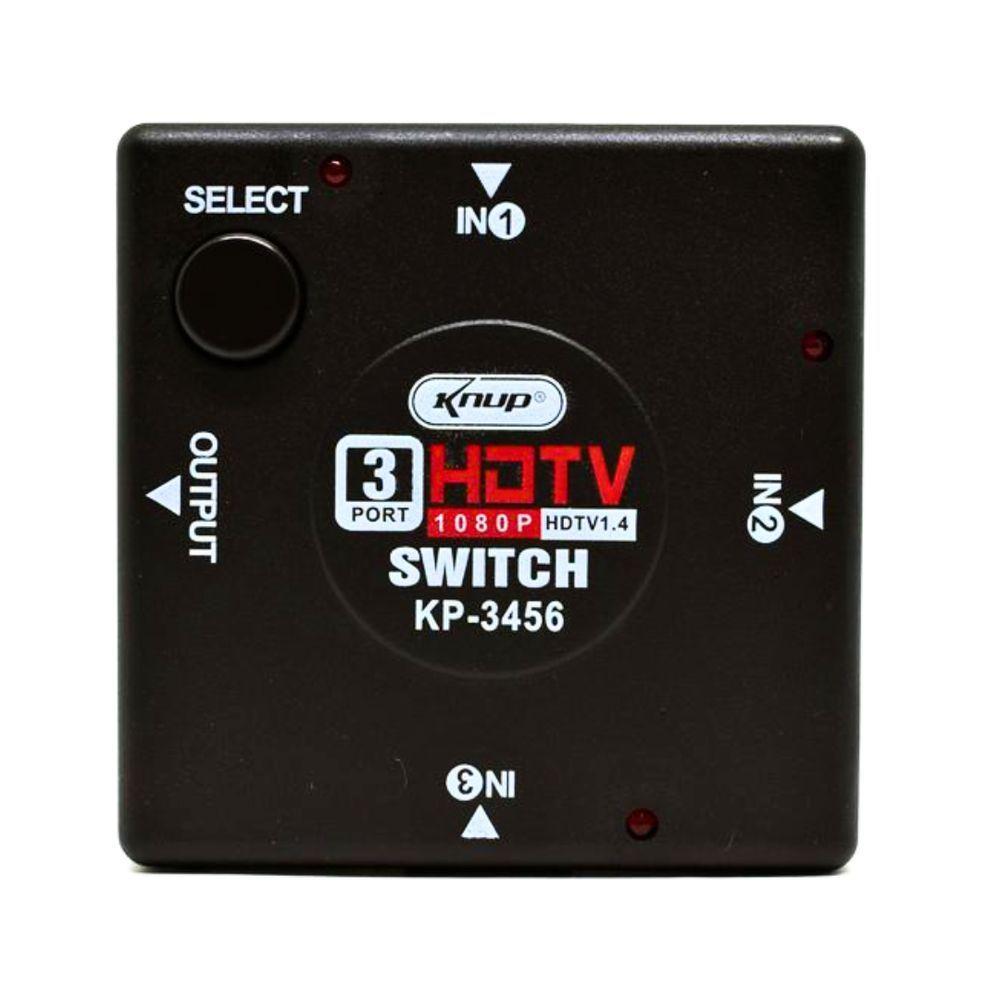 Switch Hdmi 3 Entrada 1 Saida Xc-hub-hdmi - 2