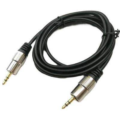 Cabo Plug P2 Estereo X P2 Estereo Gold 24k 1.8m