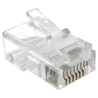 Plug Rj45 Cat6 8x8 Com Guia Com 10 Peças - 1