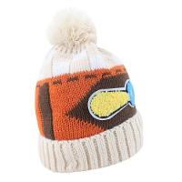 Touca Gorro Infantil Bege Aviador Colorida Tamanho único - 3