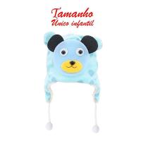 Touca Gorro Infantil Azul Urso Tamanho único - 4